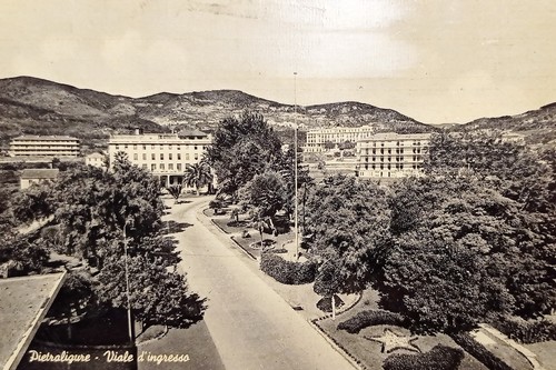 Cartolina pietra ligure - pietra,