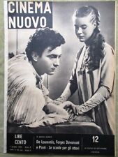 Cinema Nuovo 1 Giugno 1953 Bergman Totò Censura Cinemascope Lucia Bosè Nazzari