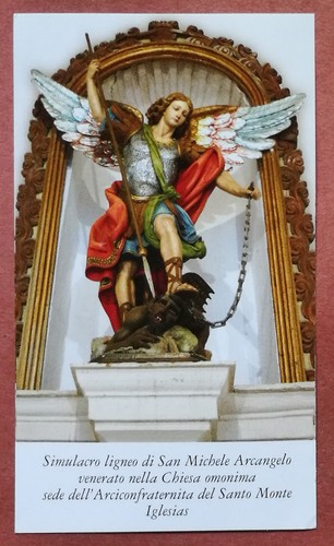 Santino holy card san - holy, card:
