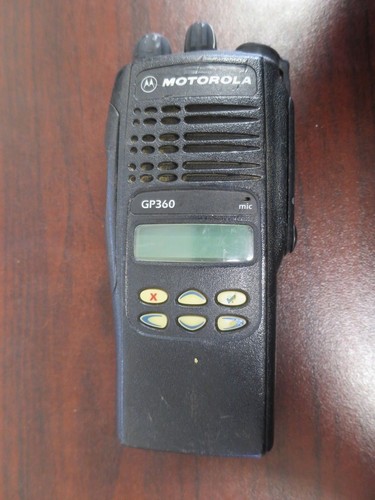 Motorola gp360 handie talkie - motorola,