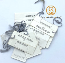 X1 Jaeger-LeCoultre Etichetta Targhetta Label Plate Vintage Originale