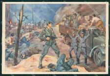 Feltre Ponte della Serra GdF Guardia di Finanza Autocarro FG cartolina KF0249