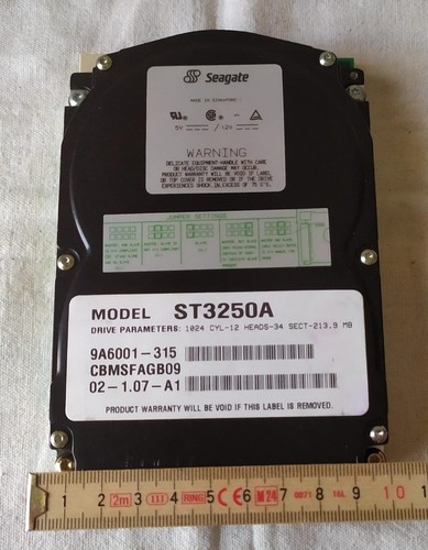 Hard disk seagate st3250a - disk,