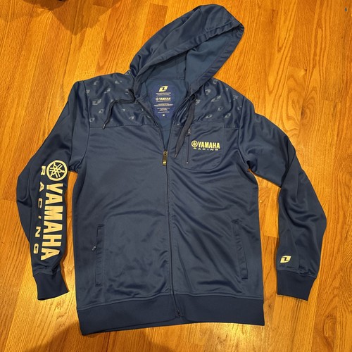 Felpa con cappuccio yamaha - con,