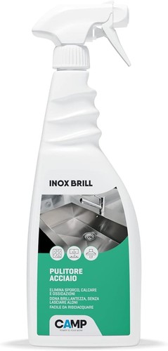 Detergente acciaio inox - inox, brill