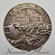 Distintivo Per la Scuola Milano Fondata nel 1907 - Johnson