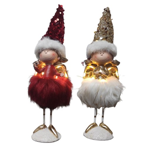 Gnomi natale led set - set, 2