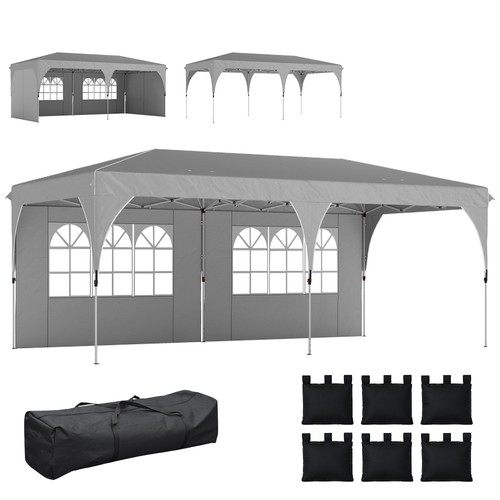 Outsunny gazebo 3x6 - 3x6, m