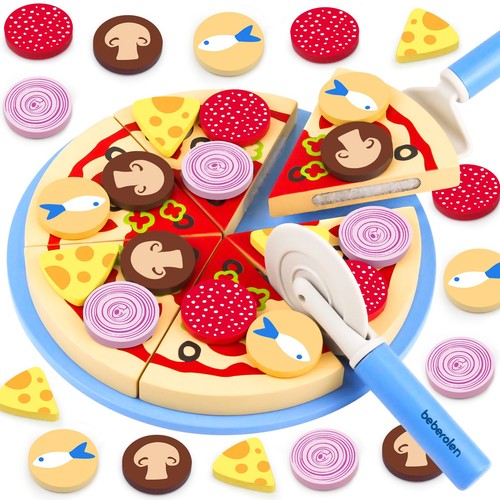 Pizza legno bambini - in,
