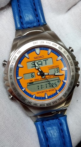 Seiko sports 200 h021 - seiko, h021-8011