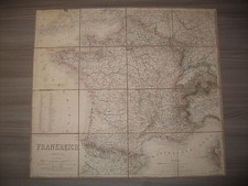 Carta geografica FRANCIA