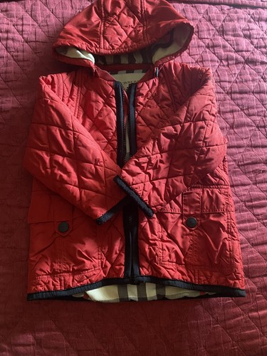 Giacca burberry rossa bambino - giacca,