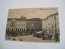 Udine - Piazza XX settembre + mercato suonatore organo - non spedita f. p. 