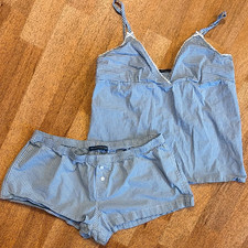 Brandy melville blu gingham - blu,