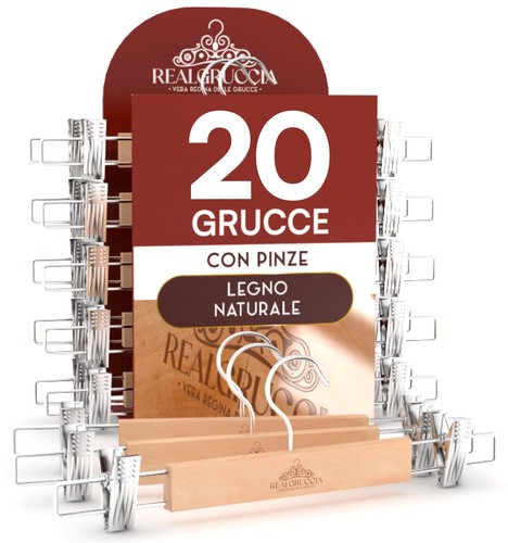 Grucce appendiabiti con - grucce,