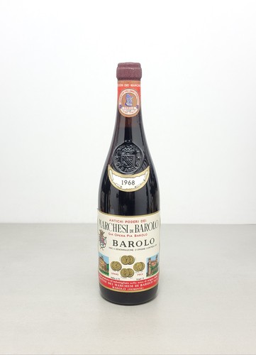 Barolo marchesi 1968 bott - 1968, bott..72