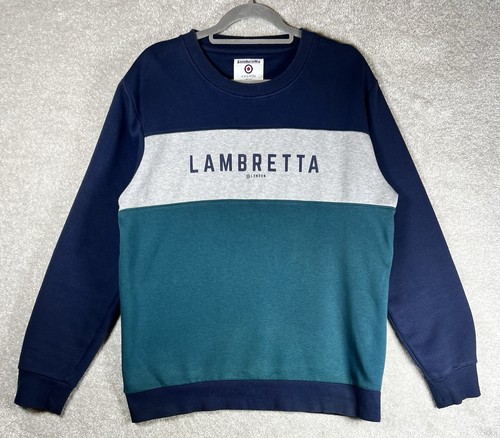 Felpa girocollo lambretta uomo - felpa,