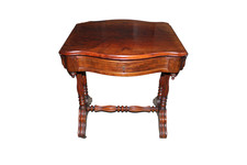 Tavolino da salotto con alette in stile Luigi Filippo – seconda metà XIX secolo