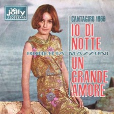 Roberta Mazzoni - Io Di Notte  Un Grande Amore [Vinile 7 pollici - 45 Giri]