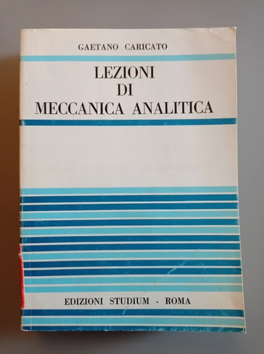Lezioni meccanica analitica - lezioni,