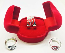 925 Silver Silver Enamel