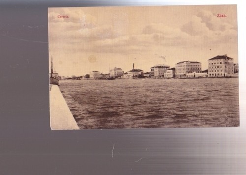 Cartolina antica zara istria - cartolina,