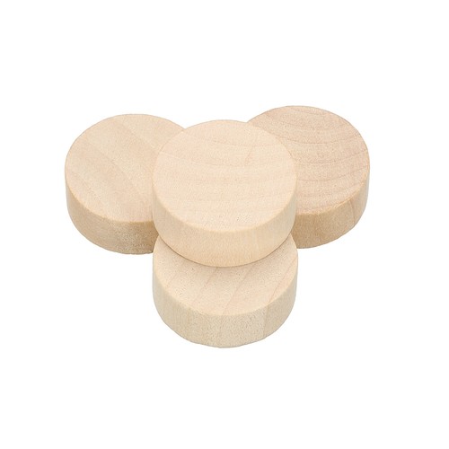Pezzi dischi legno 1 - in, legno,