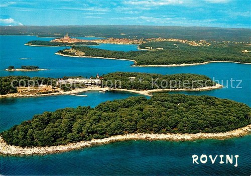 Rovigno istria veduta - rovigno,