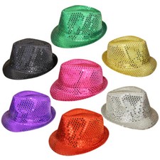CAPPELLO FEDORA PAILLETTES