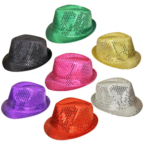 Cappello fedora paillettes - fedora,