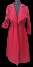 Cappotto donna bordeaux