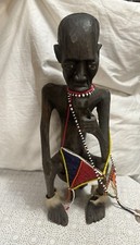 Statuina Legno Arte Africana 