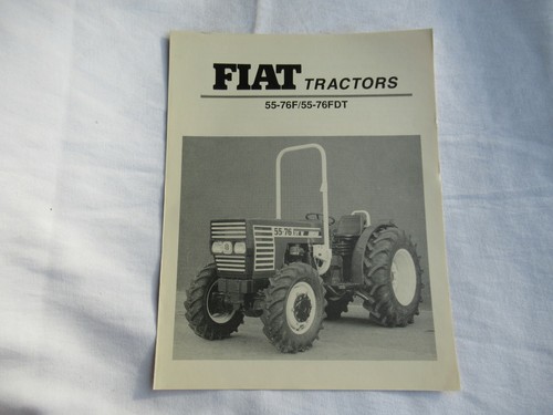 Brochure trattore fiat - brochure, 55-76