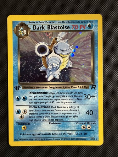 Pokemon 2001 dark blastoise - dark, 1