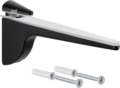 Supporto mensola vetro legno - supporto,