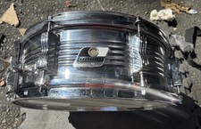 Tamburo rullante vintage Ludwig 14x5 nero bianco