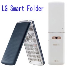 Smartphone originale LG Smart Folder X100S 2 GB + 16 GB ROM WIFI pulsante sbloccato pieghevole