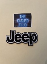 Jeep Patch Logo Wrangler Cherokee Renegade Willy Truck Off Road Camp USA SUV NOS