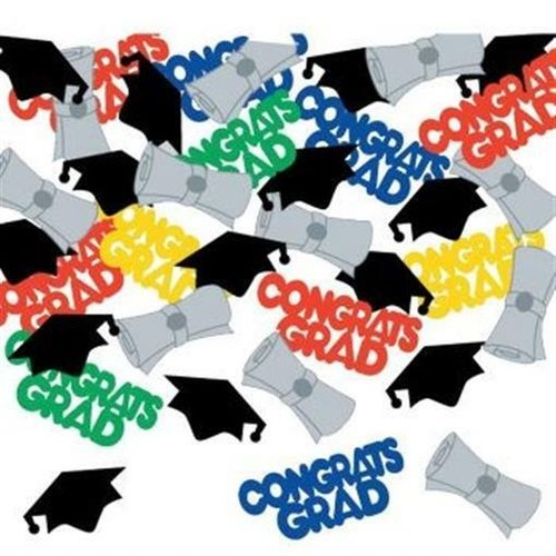 Confetti diploma metallizzati - confetti,