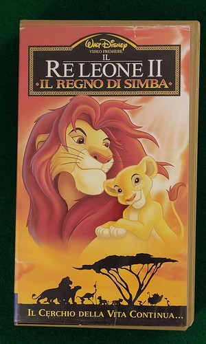 Vhs disney leone ii - il,