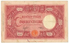 500 lire barbetti - 500, grande