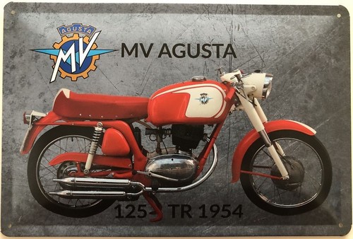 Targa latta 40x30 moto - latta,