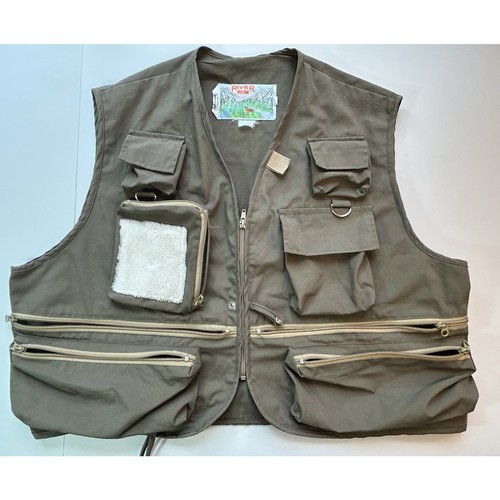 Gilet pesca river run kaki - gilet,
