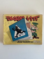 DIARIO VITT 1952-53 SCRITTO NO JAC JACOVITTI DISNEY LEGGI DENTRO BENE