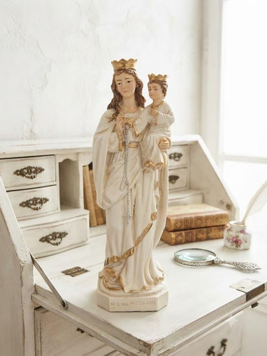 Statua madonna del rosario - statua,