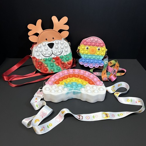 Lotto borse pop it fidget - pop,