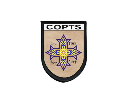 Toppa bandiera copta - bandiera,