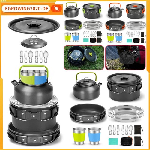 Set stoviglie campeggio - da,