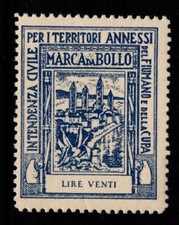 Fiume Kupa 1942 20 Lire