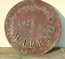 Marengo 1971 Insegna Targa